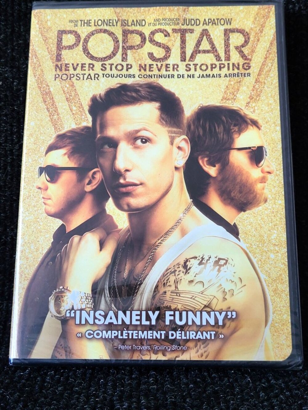 ⚡3/$20⚡*NEW* POPSTAR NEVER STOP NEVER STOPPING DVD Andy Samberg Akiva Schaffer